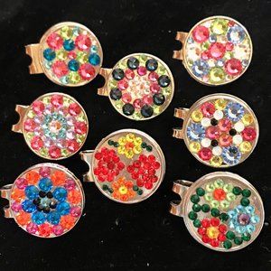 Pretty Putts Golf Ball Markers - Bright Multi